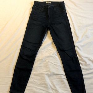 Madewell 10” high riser skinny jean